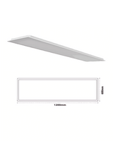 BACKLIT LED PANEL 2X4 80W CCT