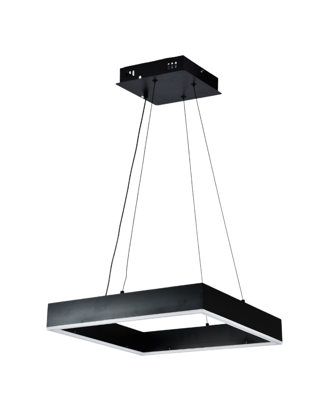 LAMPARA COLGANTE LED NEGRA 3CCT CONTROL