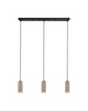 LÁMPARA COLGANTE PIEDRA NATURAL 3×GU10 - TAMAÑO L400×W70×H1200