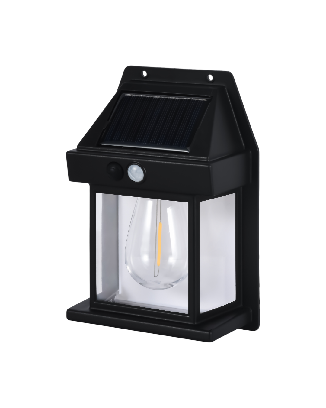 LAMPARA DE PARED SOLAR LED 5W 3000K - TAMAÑO 17.1×12×5.8 CM - LUZ 3000K (BLANCO CÁLIDO) - 5W