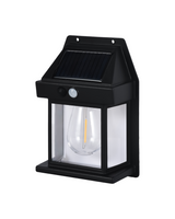 LAMPARA DE PARED SOLAR LED 5W 3000K - TAMAÑO 17.1×12×5.8 CM - LUZ 3000K (BLANCO CÁLIDO) - 5W