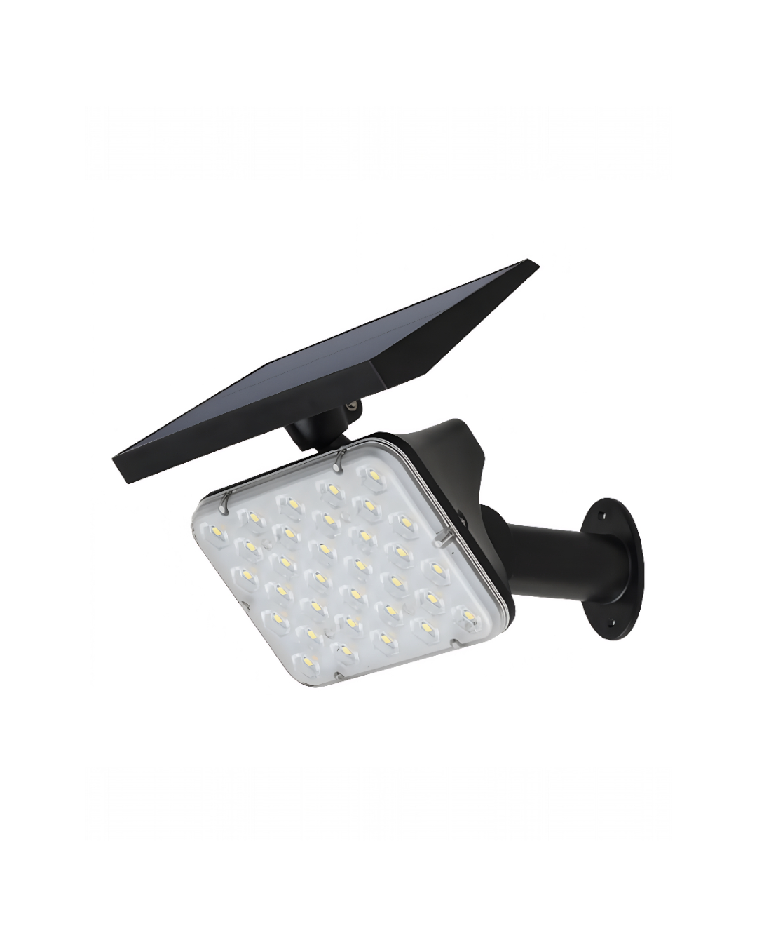 LAMPARA DE PARED O ESTACA SOLAR 13W 3CCT - TAMAÑO 16.9×11.7×6 CM - LUZ 3CCT AJUSTABLE - 13W