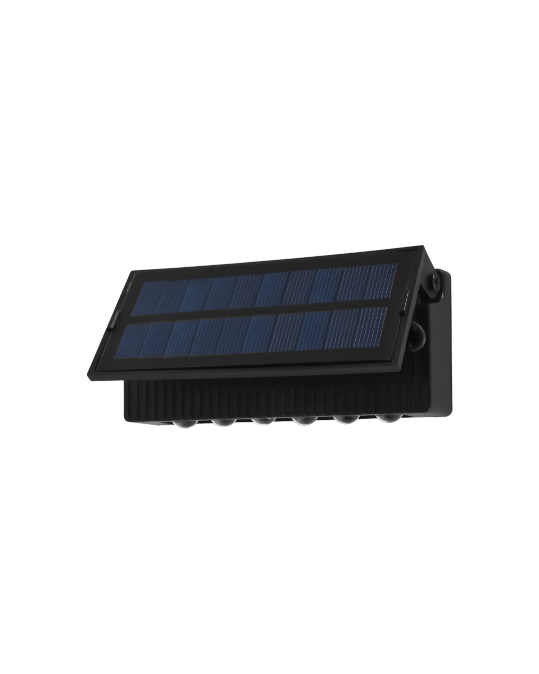 LAMPARA DE PARED SOLAR LED 6W 3000K - TAMAÑO 135×60×60 MM - LUZ 3000K (BLANCO CÁLIDO) - 6W