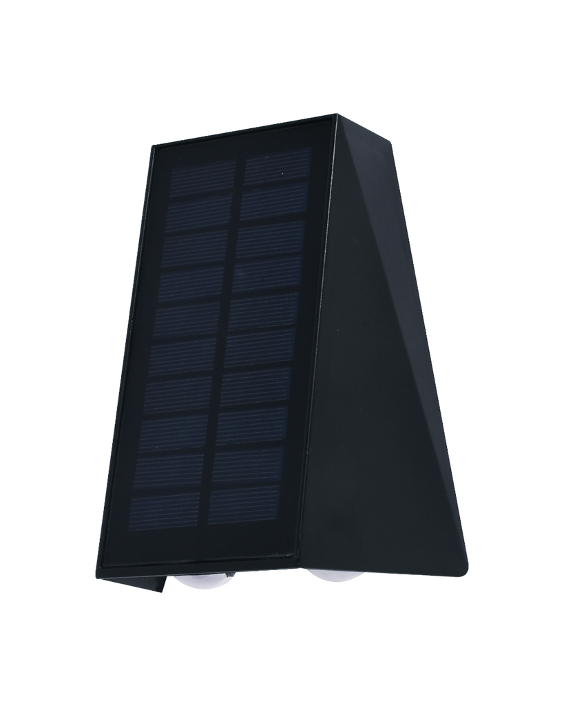 LAMPARA DE PARED SOLAR LED 6W 3CCT - TAMAÑO 160×120×85 MM - LUZ 3CCT AJUSTABLE - 6W