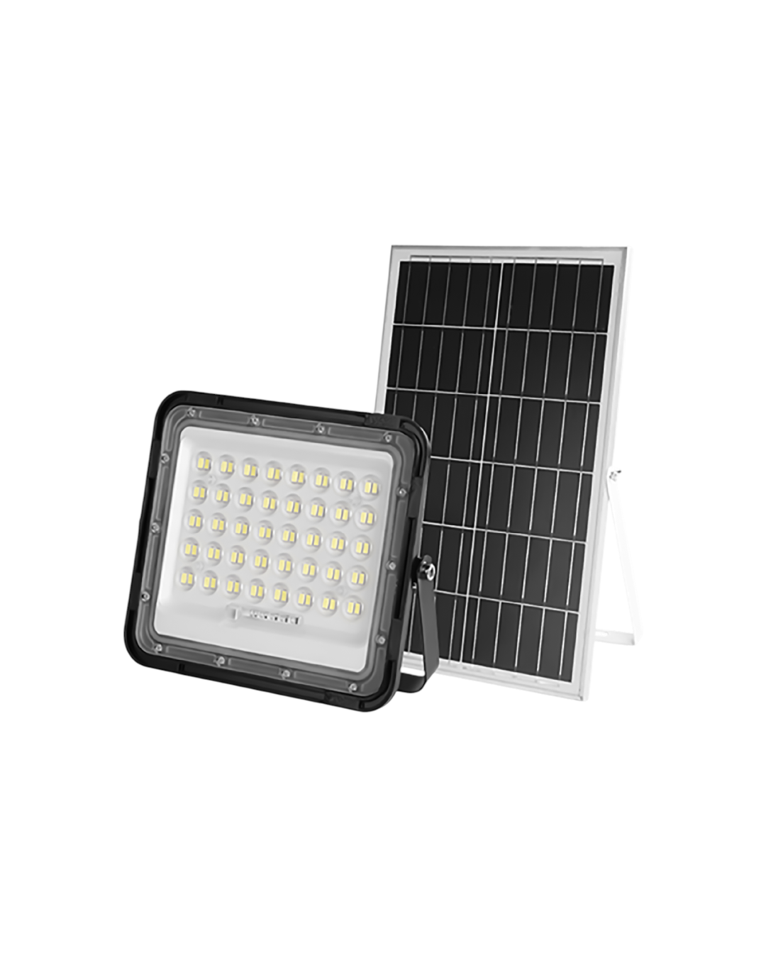 REFLECTOR SOLAR LED 60W 6500K - TAMAÑO 162×135×50 MM - LUZ 6500K (BLANCO FRÍO) - 60W