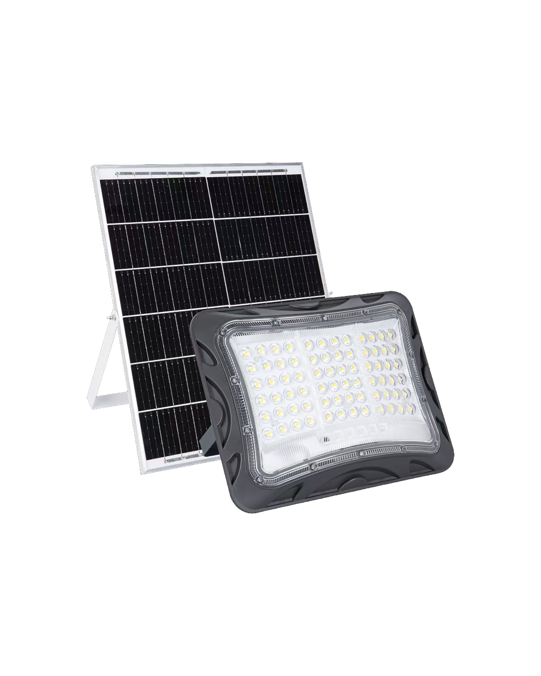 REFLECTOR SOLAR LED 150W 6500K - TAMAÑO 294×229×69 MM - LUZ 6500K (BLANCO FRÍO) - 150W