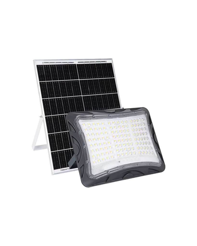 REFLECTOR SOLAR LED 300W 6500K - TAMAÑO 372×277×72 MM - LUZ 6500K (BLANCO FRÍO) - 300W