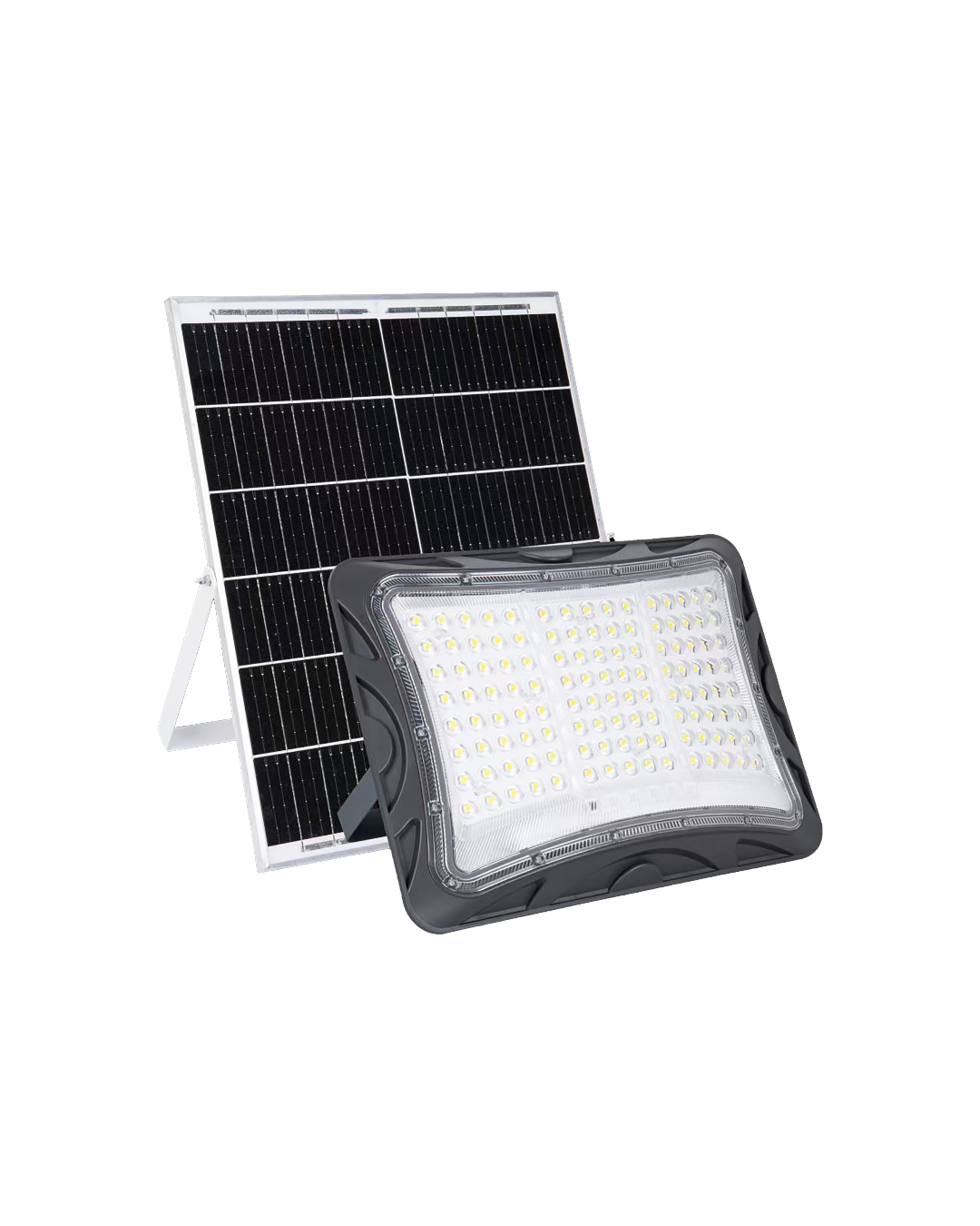 REFLECTOR SOLAR LED 300W 6500K - TAMAÑO 372×277×72 MM - LUZ 6500K (BLANCO FRÍO) - 300W