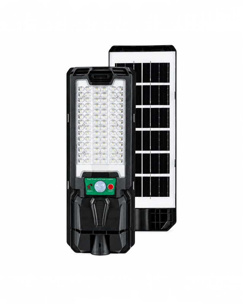 LAMPARA DE CALLE SOLAR LED 60W 6500K - TAMAÑO 357×134×55 MM - LUZ 6500K (BLANCO FRÍO) - 60W