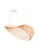 LAMPARA COLGANTE LED MADERA 28W 30K