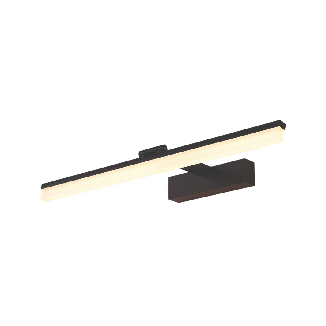 LÁMPARA DE PARED LED NEGRA 10W CCT