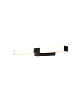 LAMPARA DE PARED LED NEGRA 8W CCT