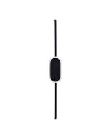 LAMPARA DE PARED LED NEGRA 18W 3CCT