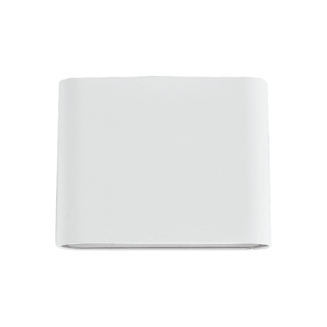 LÁMPARA DE PARED EXTERIOR BLANCA LED 6W 3000K