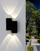 LAMPARA DE PARED EXTERIOR NEGRA LED 4W 30K
