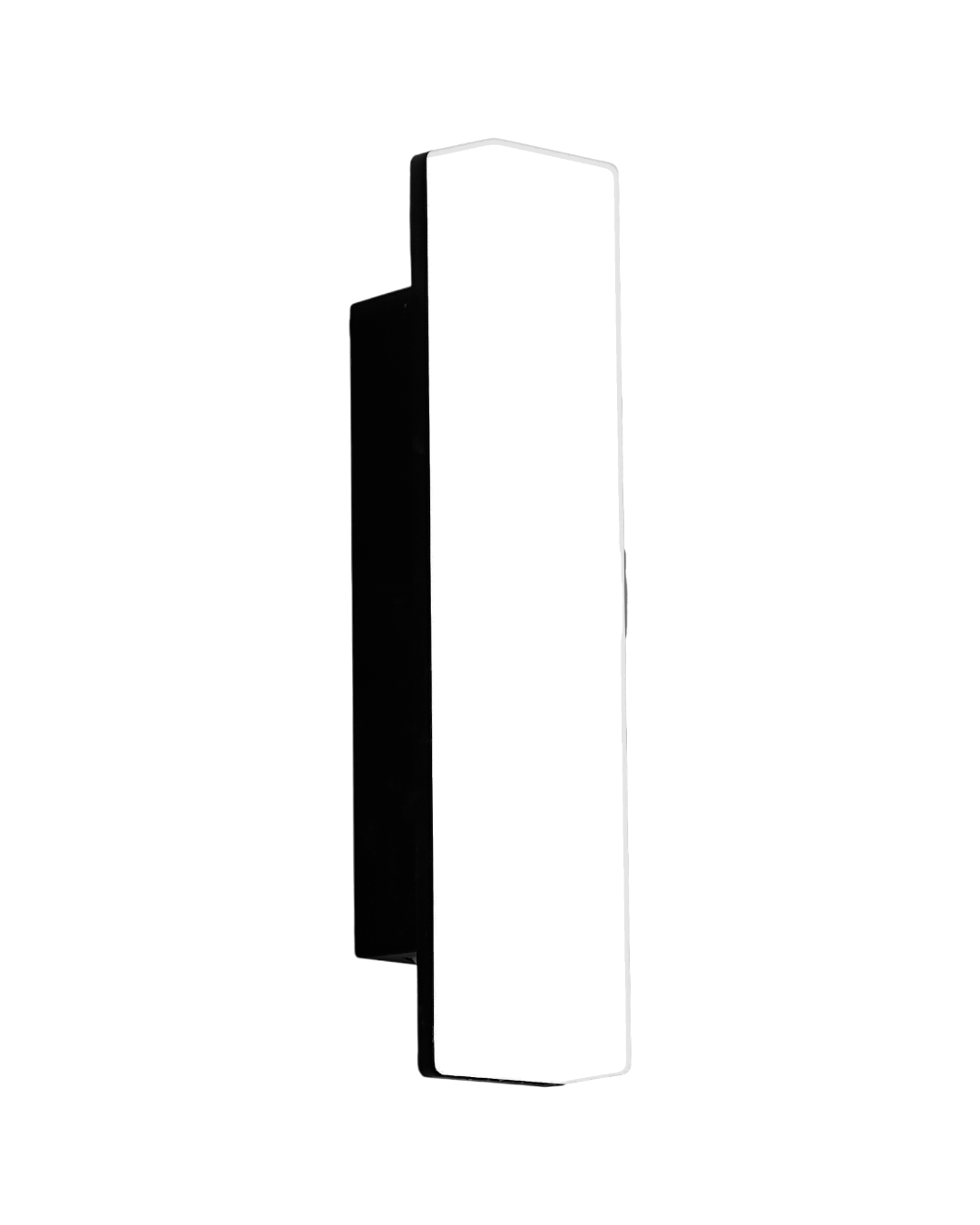 LAMPARA DE PARED EXTERIOR NEGRA LED 10W 30K