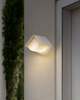 LAMPARA DE PARED EXTERIOR BLANCA LED 10W 30K