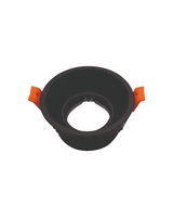 OJO DE BUEY 1×GU10 ALUMINIO NEGRO - TAMAÑO Φ92×H42 MM
