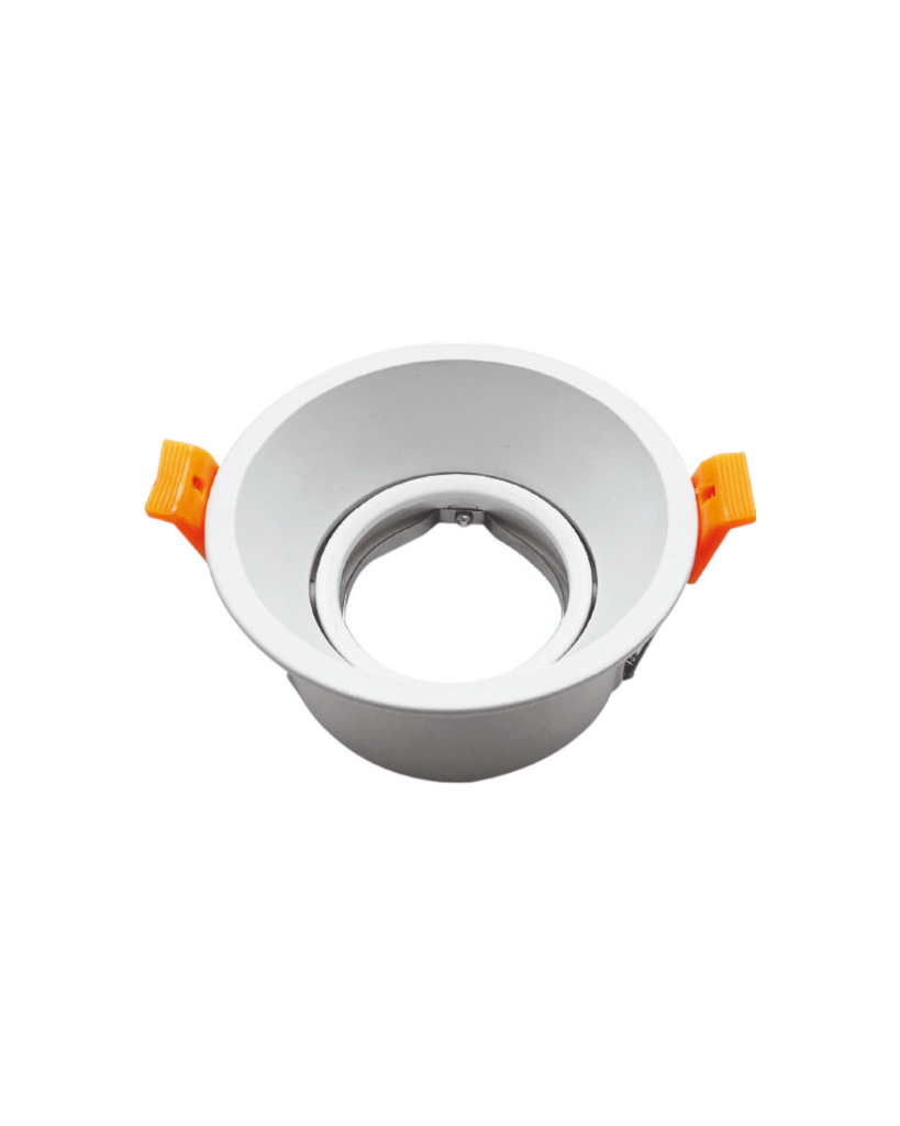 OJO DE BUEY 1×GU10 ALUMINIO BLANCO - TAMAÑO Φ92×H42 MM