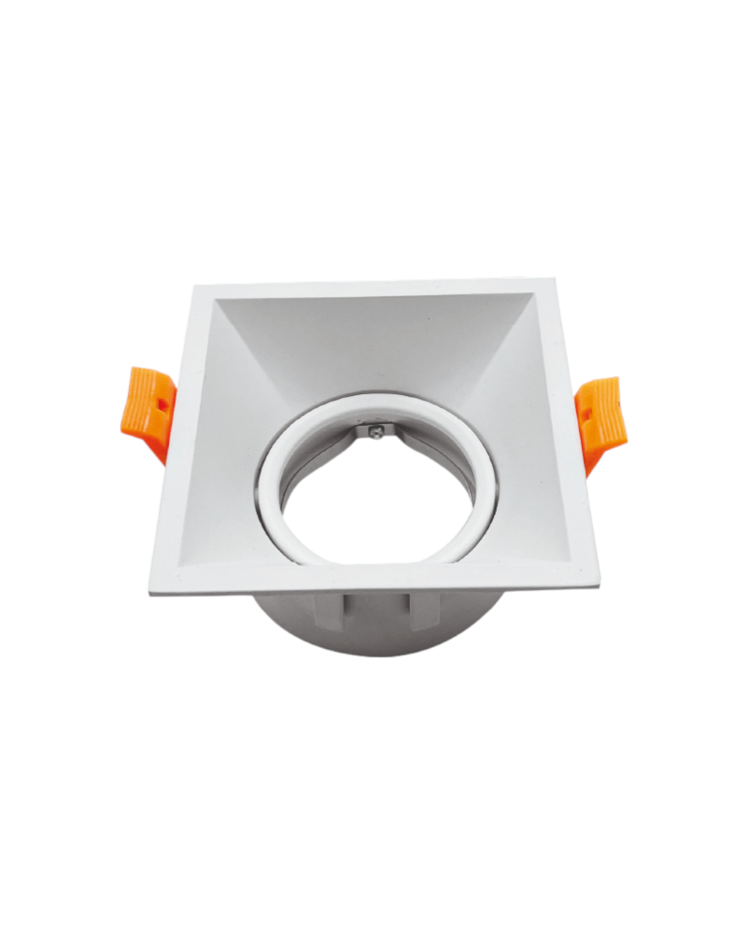 OJO DE BUEY 1×GU10 ALUMINIO BLANCO - TAMAÑO 90×90×H42 MM