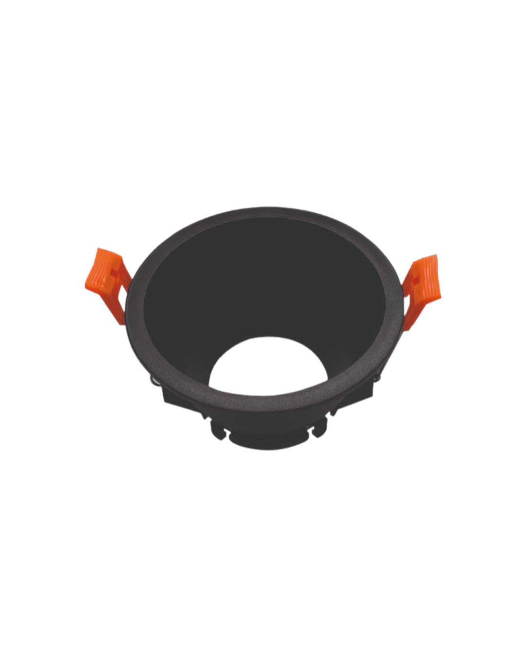 OJO DE BUEY 1×GU10 PLÁSTICO NEGRO - TAMAÑO Ø95×52 MM