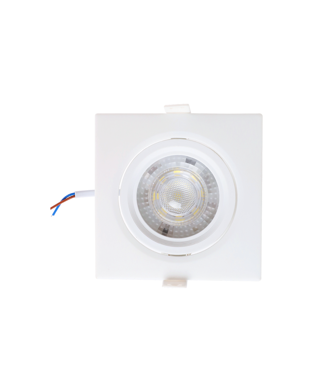 OJO DE BUEY LED BLANCO CUADRADO 7W 6500K - TAMAÑO Φ90 MM - LUZ 6500K (BLANCO FRÍO) - 7W