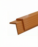 Esquinero ASA Exterior Tipo Madera Nuez | Acabado Brillante | 2.9 m | Resistente UV