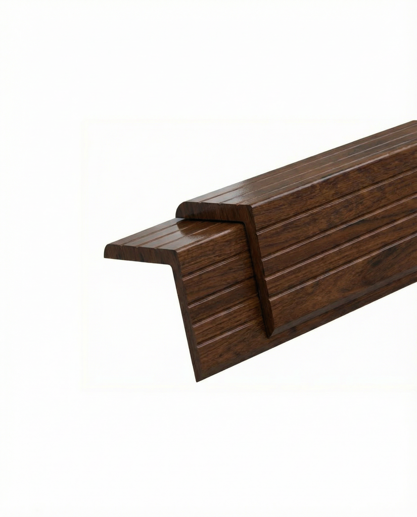 Esquinero ASA Exterior Tipo Madera | Acabado Brillante | 2.9 m | Resistente UV