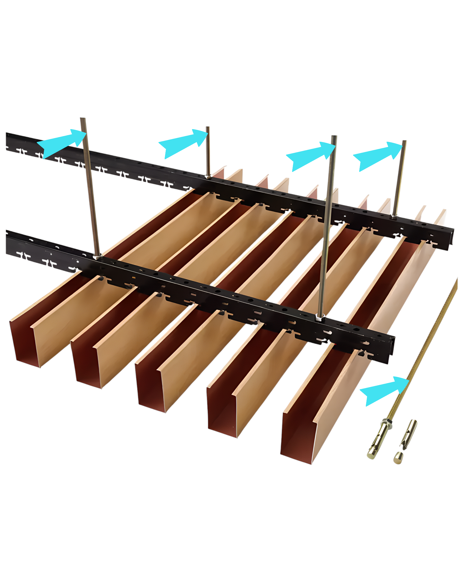 VARILLAJE O “ROD” DE SUSPENSIÓN - 3.OOM