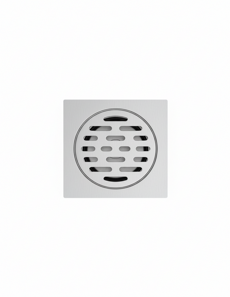 SUMIDERO DECORATIVO - PLATEADO - SUS304 - 12CM X 12 CM / 15 CM X 15 CM