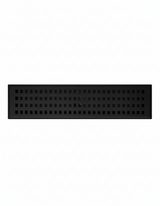 SUMIDERO DECORATIVO - NEGRO MATE - SUS304 - 8 CM X (20 CM - 100 CM)