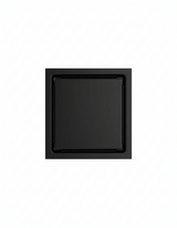 SUMIDERO DECORATIVO - NEGRO MATE - SUS304 - 11 CM X 11 CM / 15 CM X 15 CM