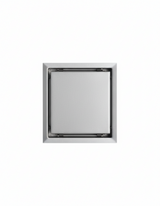 SUMIDERO DECORATIVO - PLATEADO - SUS304 - 11CM X 11 CM / 15 CM X 15 CM
