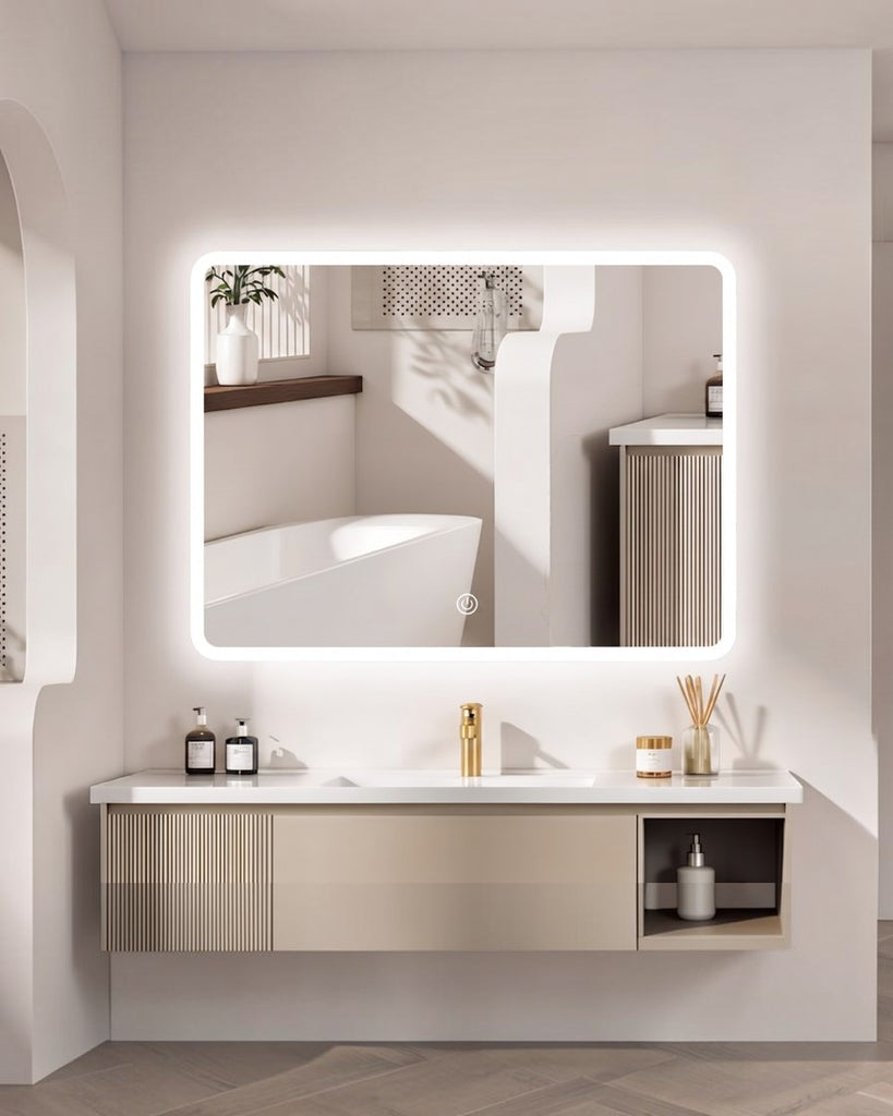 Espejo LED Rectangular 80x60 cm