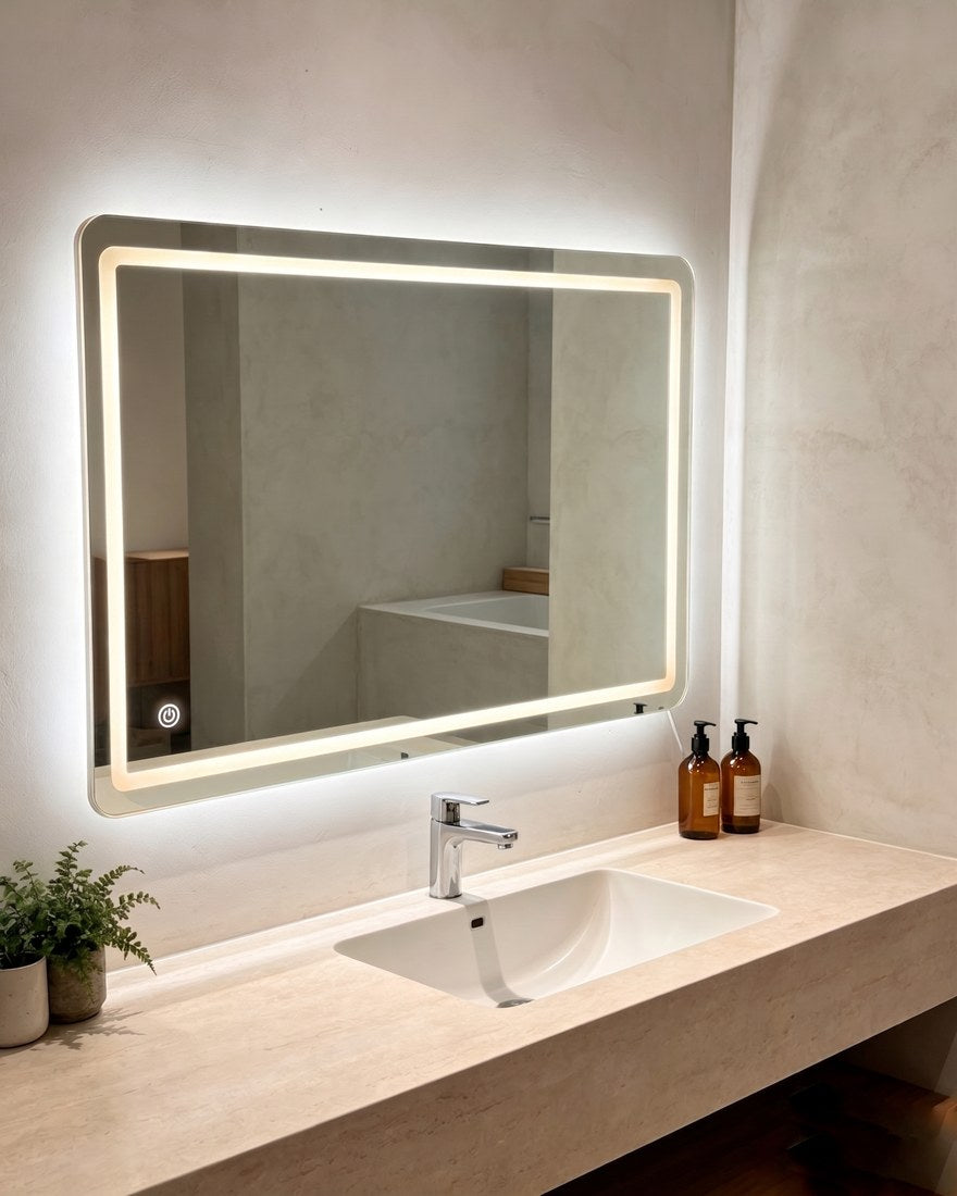 Espejo LED Rectangular 60x80 cm