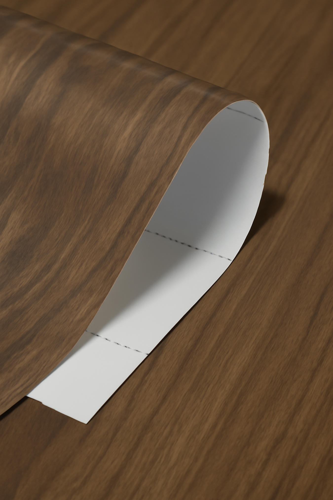 PAPEL VINIL ADHESIVO - 1.22M X 25.00M - MADERA NOGAL MEDIO