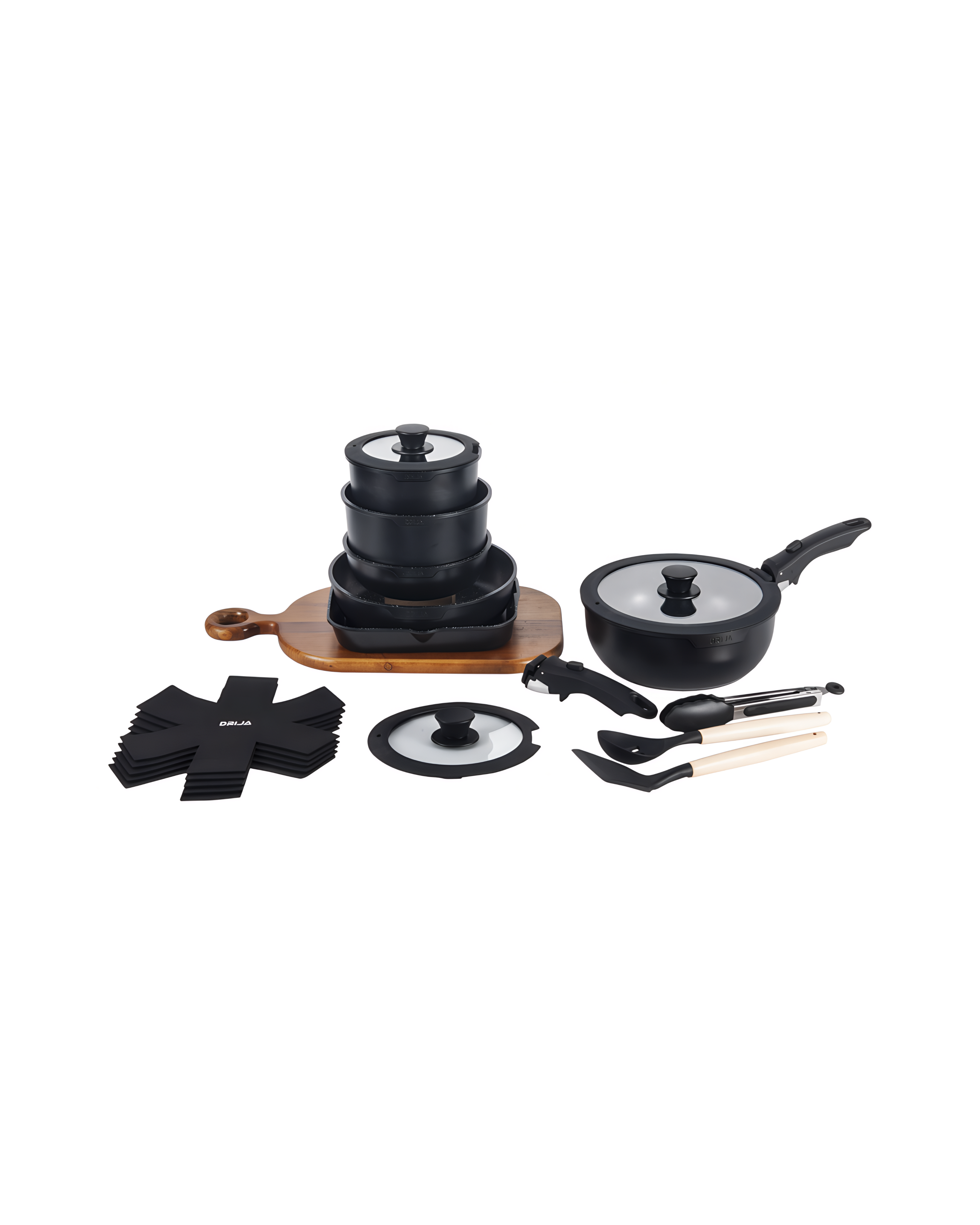 JUEGO DE OLLAS Y SARTENES - INDUCCIÓN - BUCATINI 19-B