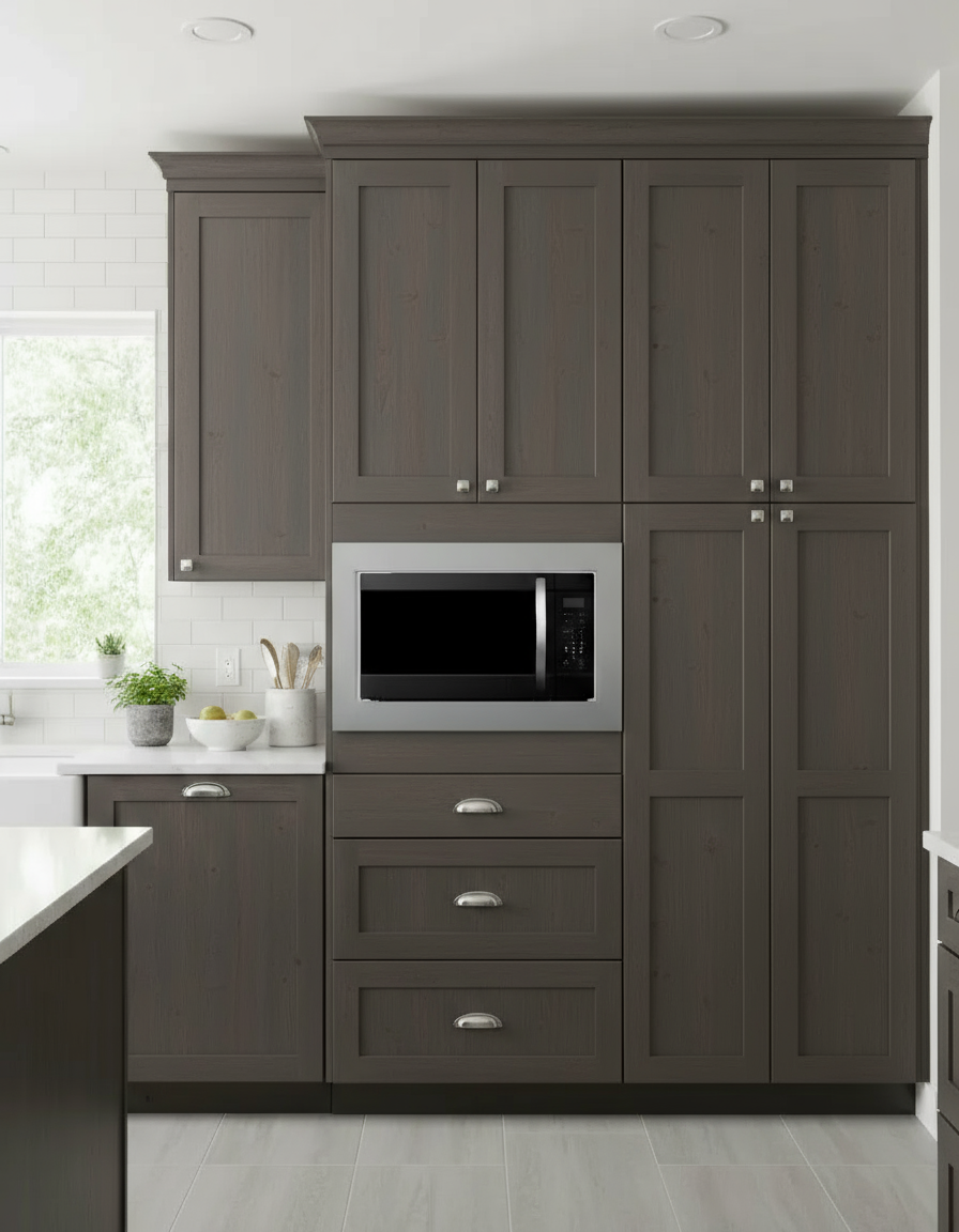 HORNO MICROONDA EMPOTRABLE - VENETO 62L BLACK-I