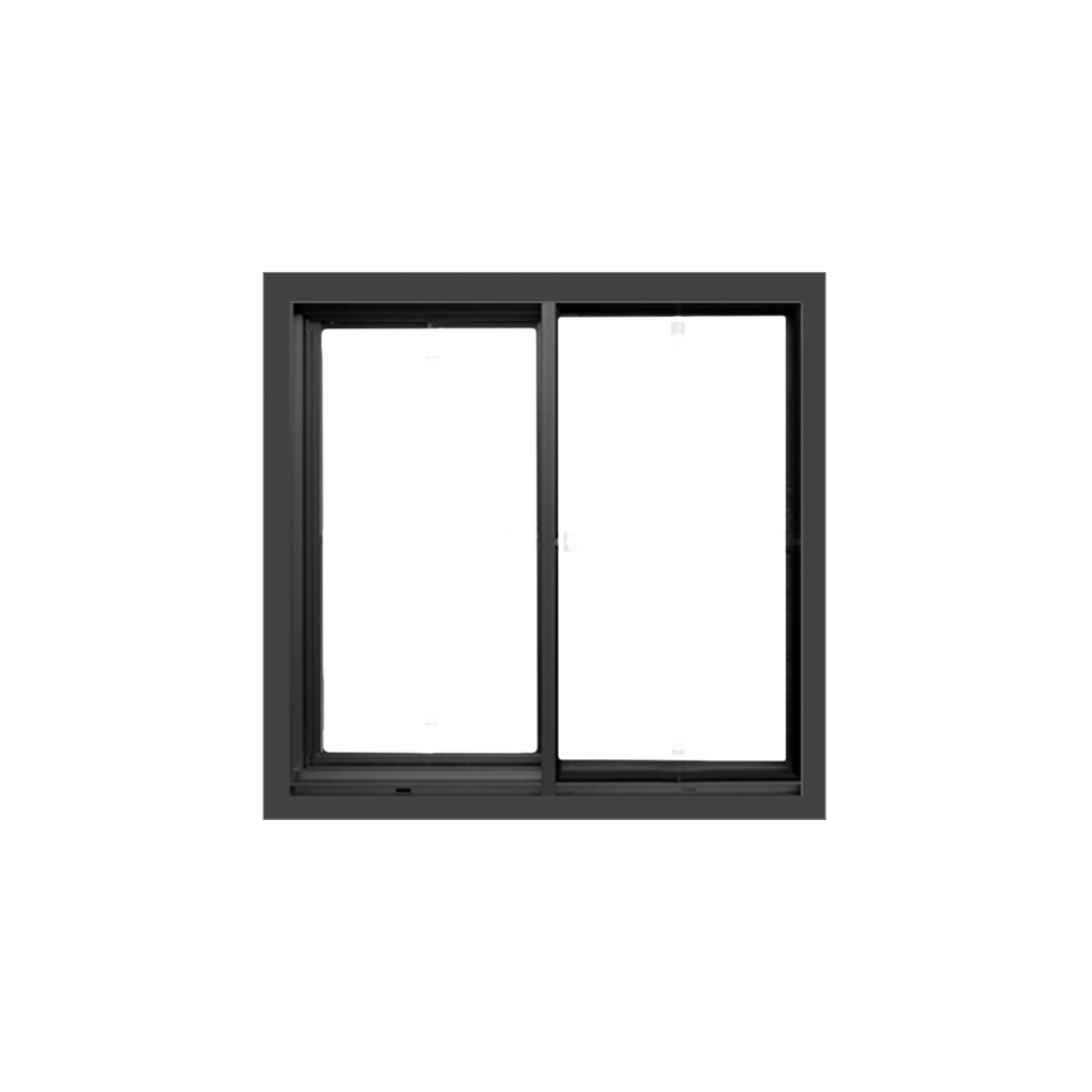 PVC WINDOWS - SMOOTH DARK GRAY - THICKNESS 80MM