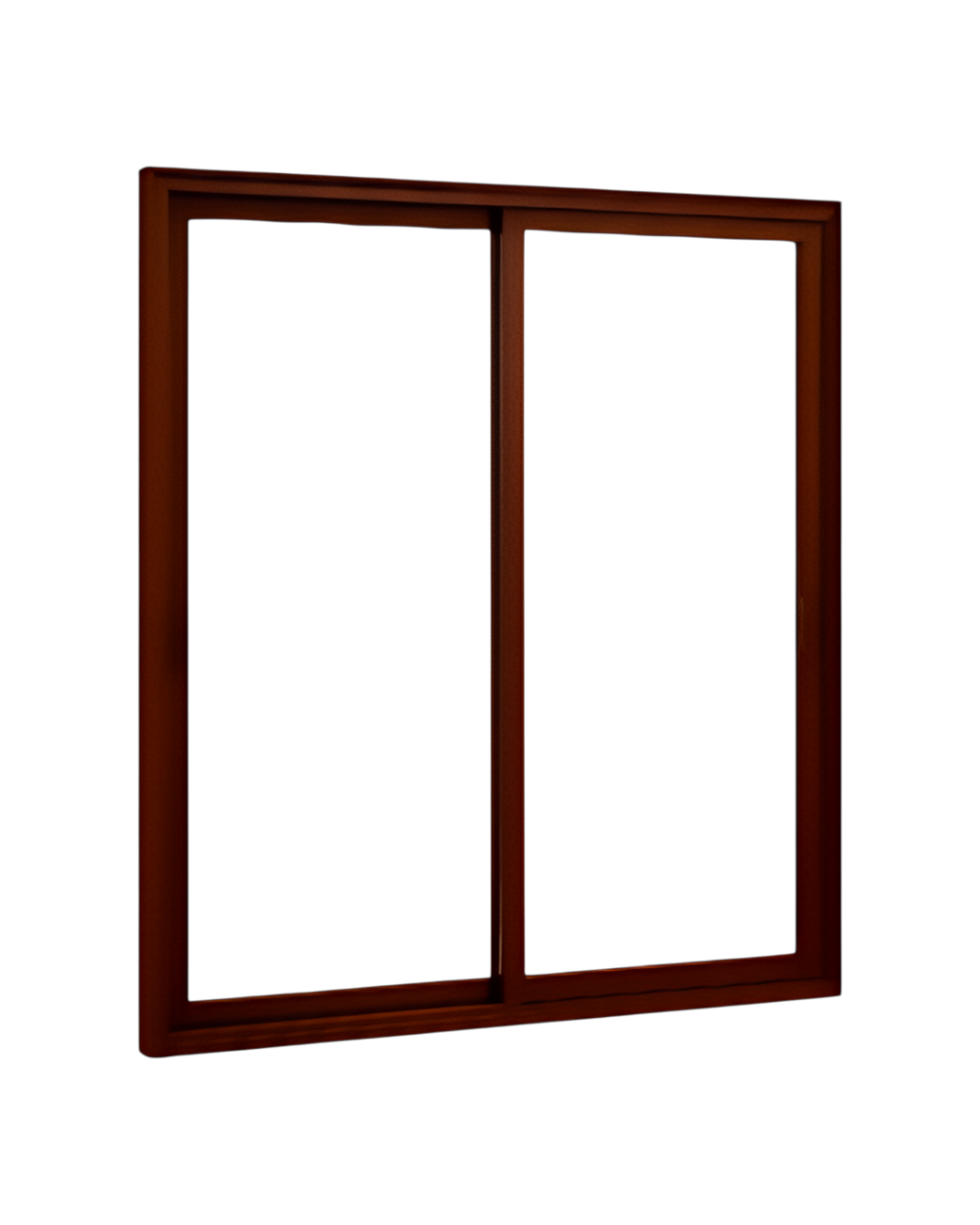 PUERTA DE TERRAZA UPVC - 2.00M X 2.20M - CHOCOLATE