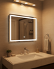 Bathroom Mirror With Led Light 80X60 cm
