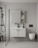 Bathroom Furniture + Aluminum Mirror 60 cm