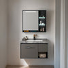 BATHROOM FURNITURE + VANITY MIRROR 80CM