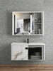 Bathroom Furniture + Aluminum Mirror 60 cm