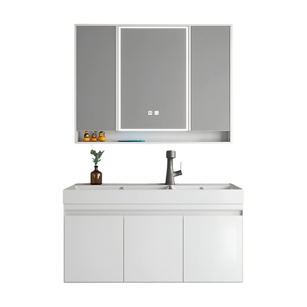 Bathroom Furniture + Aluminum Mirror 60 cm