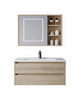 Bathroom Furniture + Aluminum Mirror 60 cm