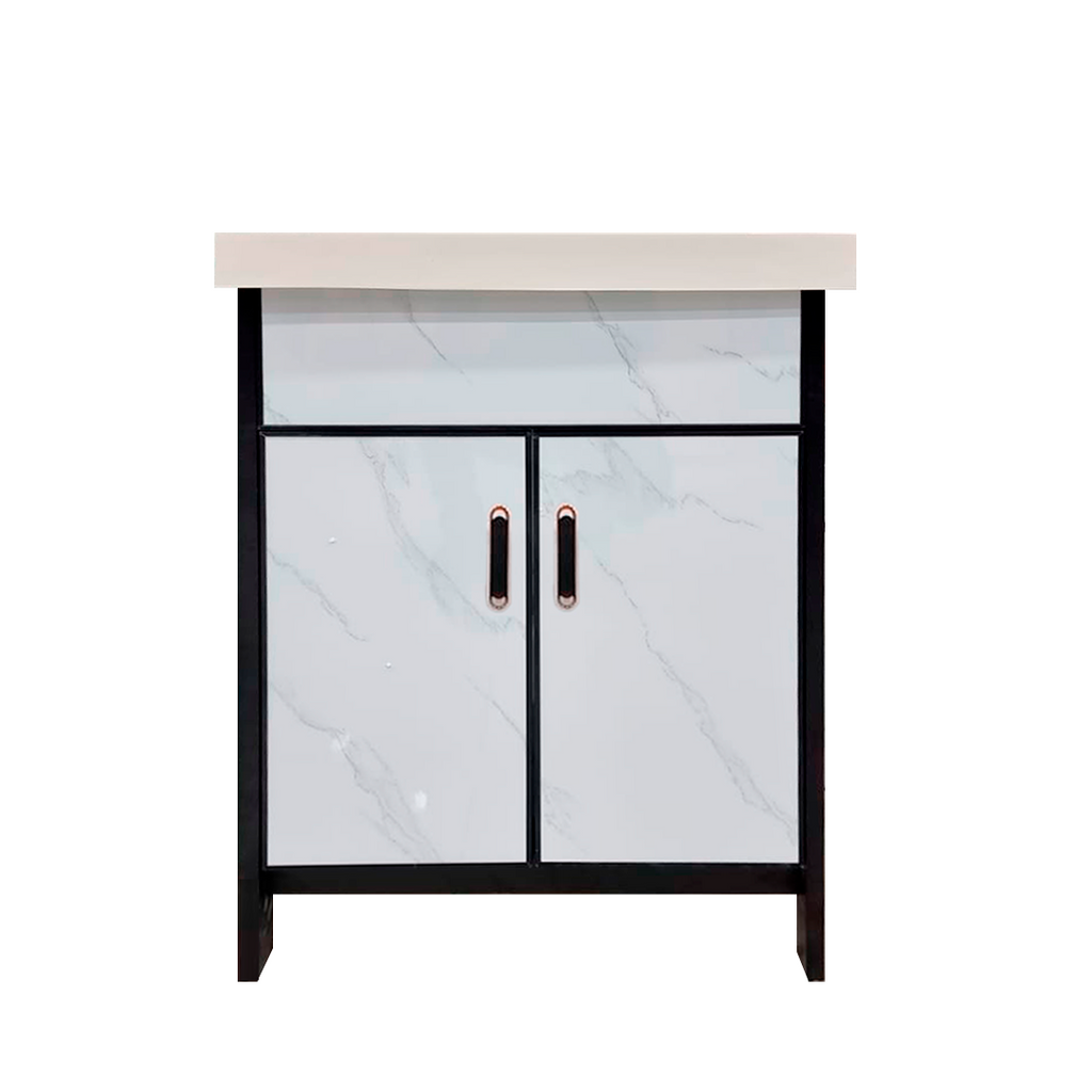 Bathroom Furniture + Aluminum Mirror 60 cm