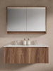 Bathroom Furniture + Aluminum Mirror 60 cm