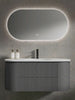 Bathroom Furniture + Aluminum Mirror 60 cm