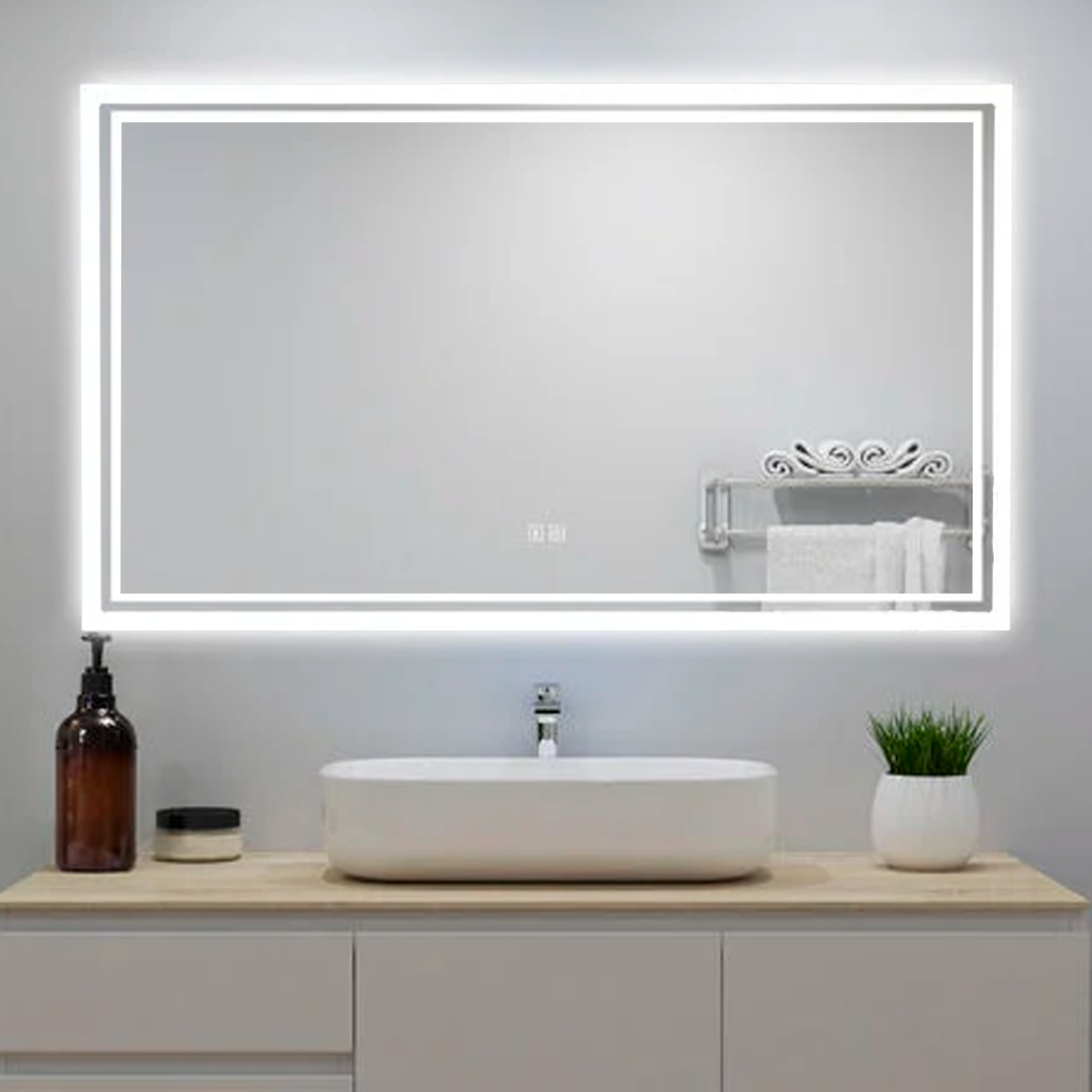 Bathroom Mirror With Led Light 60X60 cm